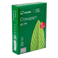 Бумага А4 ИЛИМ СТАНДАРТ 500л. 80г белизна 96% Бумага А4 ИЛИМ СТАНДАРТ 500л. 80г белизна 96%