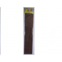 Бумага Креп коричневая 22г/м2 50*250 см Феникс